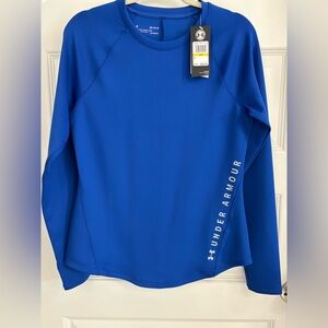 Under Armour Women's ColdGear Mock Neck Long Sleeve Shirt